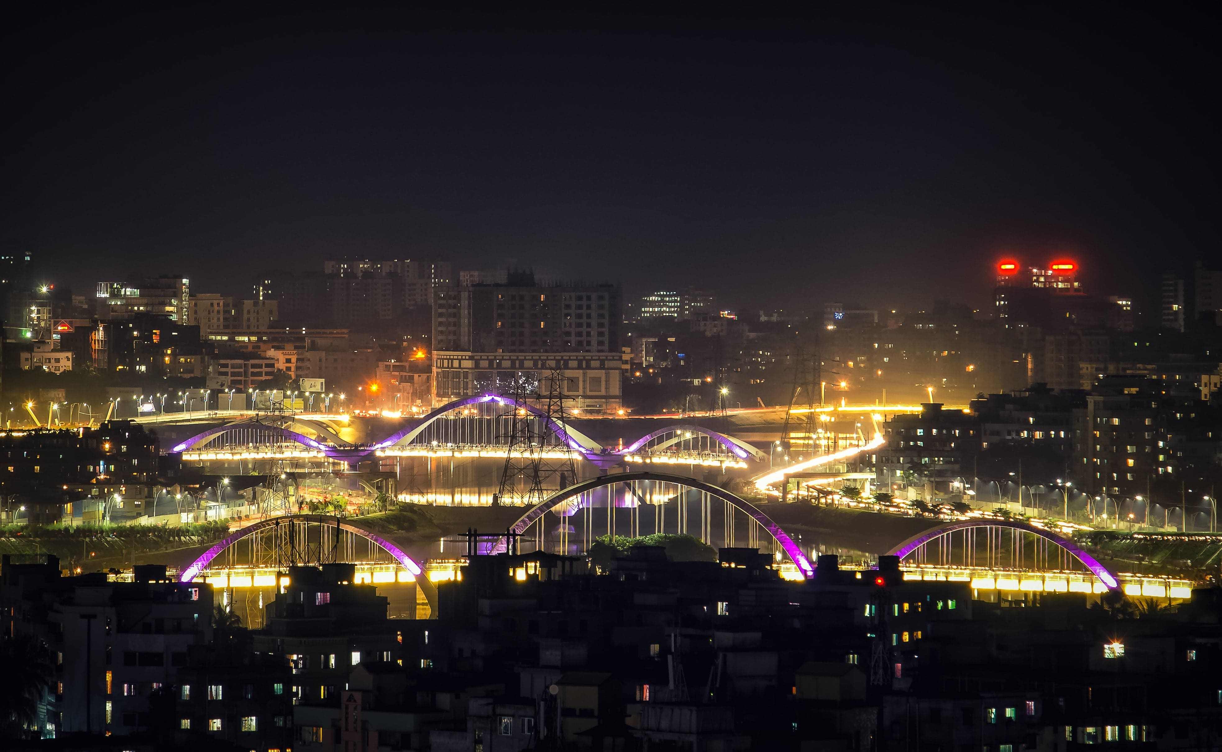 Dhaka at night